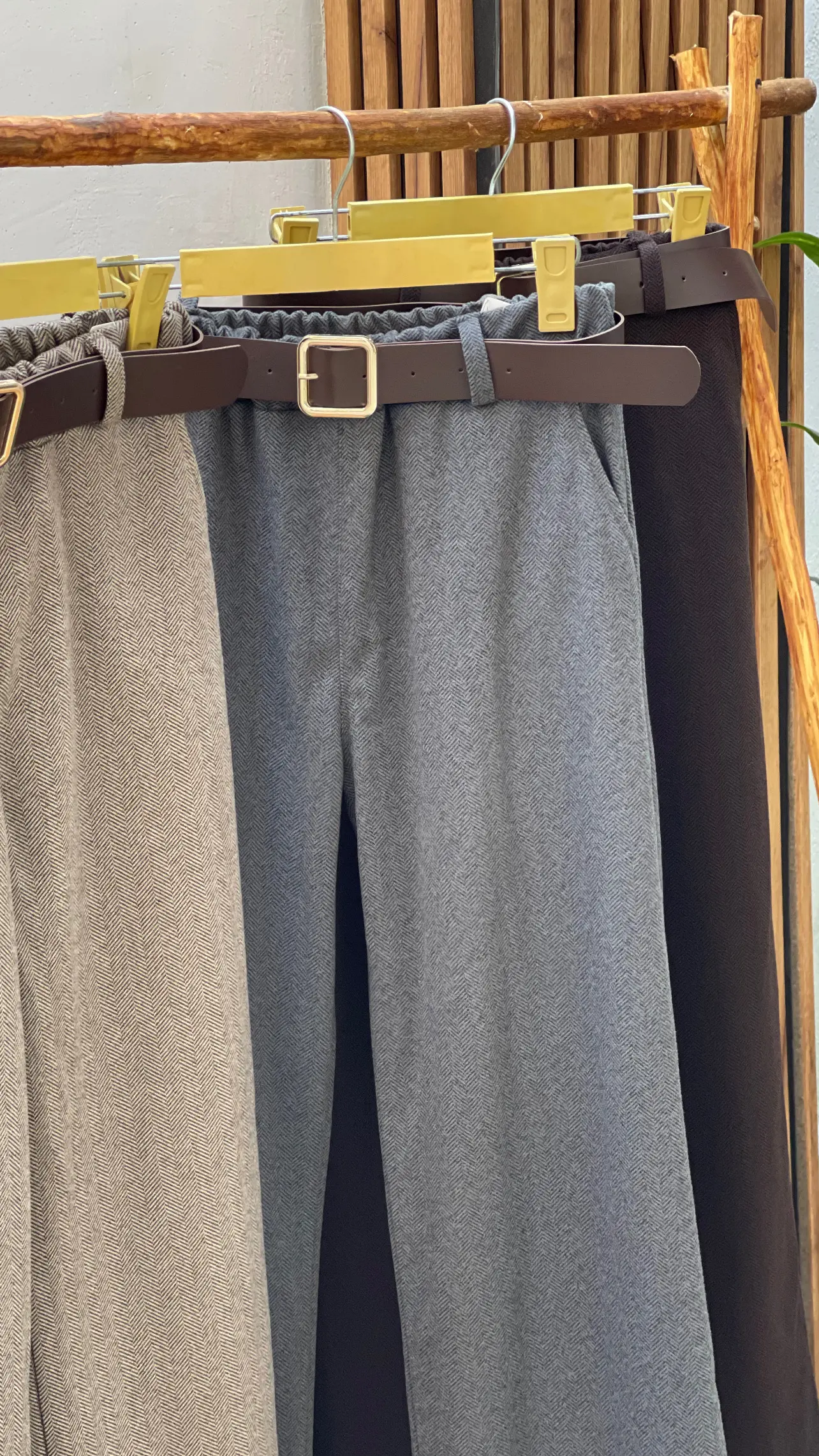 شلوار فوتر کمربنددار ایتالیایی